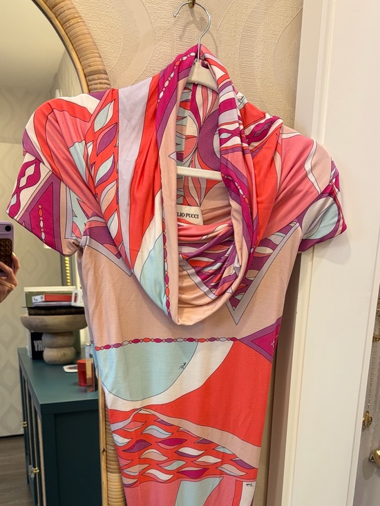 Emilio Pucci Dresses & Skirts - Emilio Pucci Dress- Cap Sleeve or Off Shoulder - PUCCI SUMMER!!